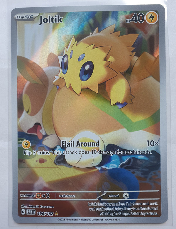 Pokemon - Joltik *Illustration Rare* Paradox Rift 196/182