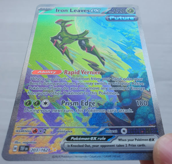 Pokemon - Iron Leaves ex *Special Illustration Rare* Temporal Forces 203/162