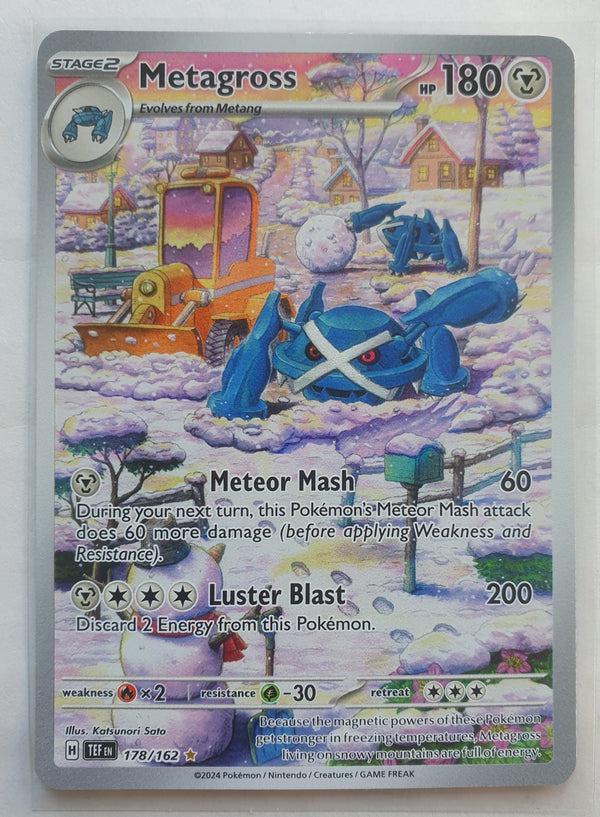 Pokemon - Metagross *Illustration Rare* Temporal Forces 178/162