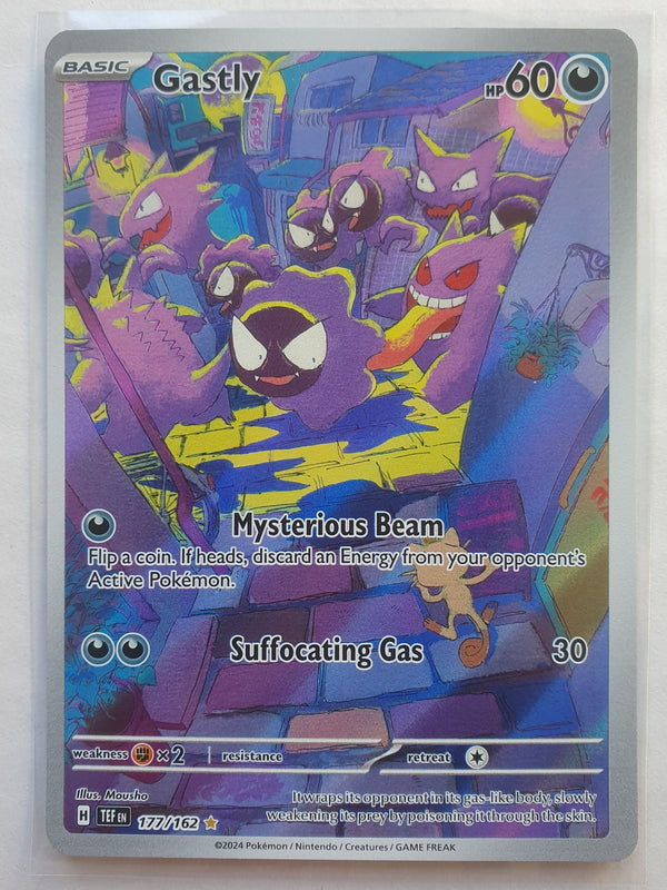 Pokemon - Gastly *Illustration Rare* Temporal Forces 177/162