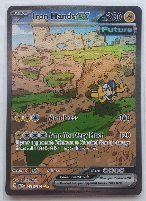 Pokemon - Iron Hands ex *Special Illustration Rare* Paradox Rift 248/182