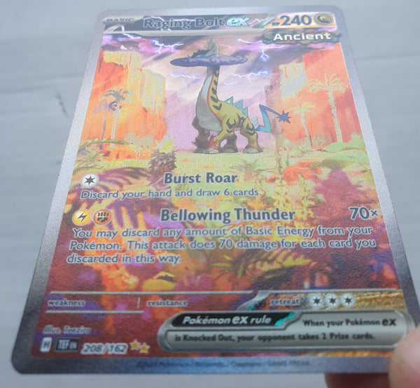 Pokemon - Raging Bolt ex *Special Illustration Rare* Temporal Forces 208/162