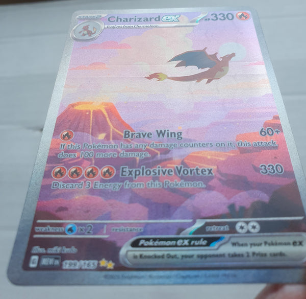 Pokemon 151 - Charizard ex *Special Illustration Rare* Scarlet & Violet 199/165