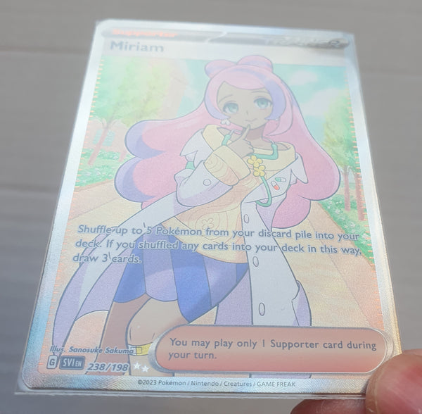 Pokemon - Miriam *Ultra Rare* Scarlet & Violet 238/198