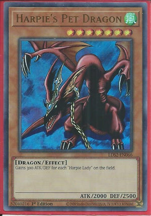 Yugioh - Harpie's Pet Dragon *Ultra Rare* LDS2-EN066 (NM)