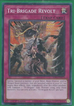 Yugioh - Tri-Brigade Revolt *Select Rarity* RA01-EN079 (NM)