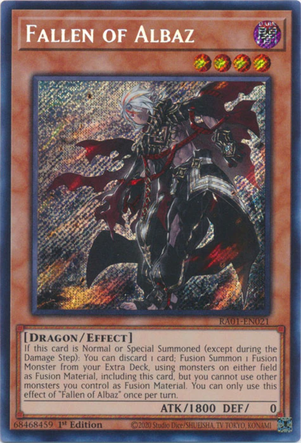 Yugioh - Fallen of Albaz *Select Rarity* RA01-EN021 (NM)