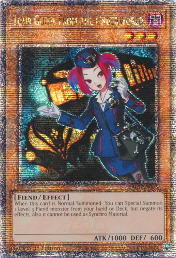 Yugioh - Tour Guide From the Underworld *Select Your Rarity* RA01-EN005 (NM)