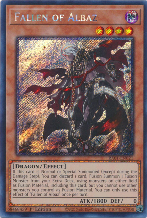 Yugioh - Fallen of Albaz *Select Rarity* RA01-EN021 (NM)