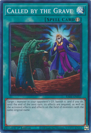 Yugioh - Called by the Grave *Select Rarity* RA01-EN057 (NM)