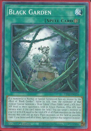 Yugioh - Black Garden *Common* LDS2-EN116 (NM/M)