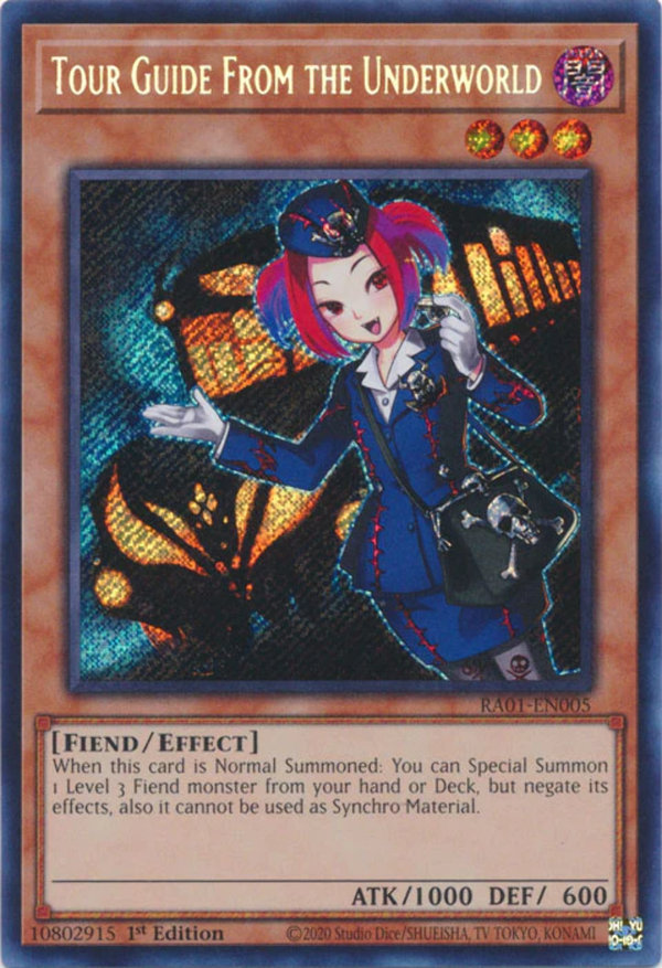 Yugioh - Tour Guide From the Underworld *Select Your Rarity* RA01-EN005 (NM)