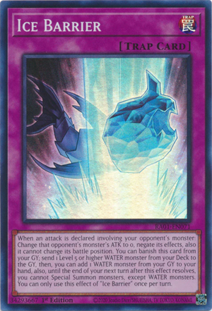 Yugioh - Ice Barrier *Select Rarity* RA01-EN071 (NM)