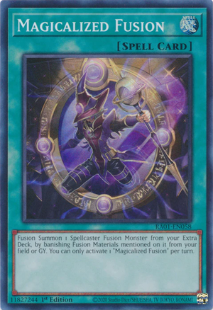 Yugioh - Magicalized Fusion *Select Rarity* RA01-EN058 (NM)