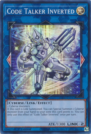 Yugioh - Code Talker Inverted *Select Rarity* RA01-EN045 (NM)