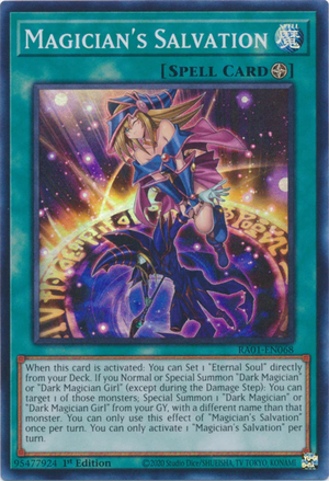 Yugioh - Magician's Salvation *Select Rarity* RA01-EN068 (NM)