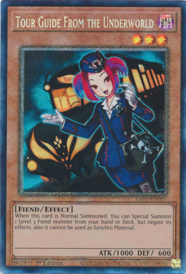 Yugioh - Tour Guide From the Underworld *Select Your Rarity* RA01-EN005 (NM)