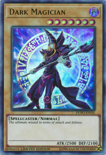 Yugioh Card - Dark Magician *Ultra Rare* DUPO-EN101 (NM)