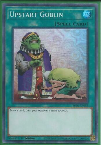 Yugioh Card - Upstart Goblin *Super Rare* SESL-EN043 (NM)