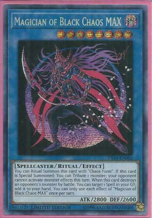 Yugioh - Magician Of Black Chaos MAX *Prismatic Secret Rare* TN19-EN002 (NM/M)