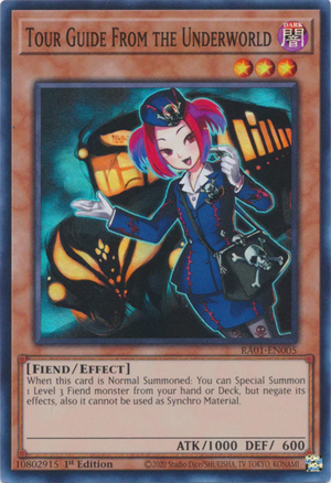 Yugioh - Tour Guide From the Underworld *Select Your Rarity* RA01-EN005 (NM)