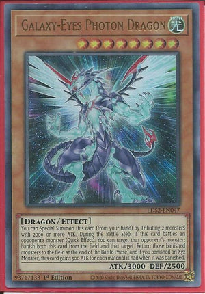 Yugioh - Galaxy-Eyes Photon Dragon *Ultra Rare* LDS2-EN047 (NM)