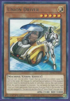 Yugioh - Union Driver *Rare* MP21-EN059 (NM/M)