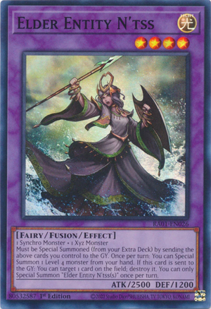 Yugioh - Elder Entity N'tss *Select Rarity* RA01-EN026 (NM)