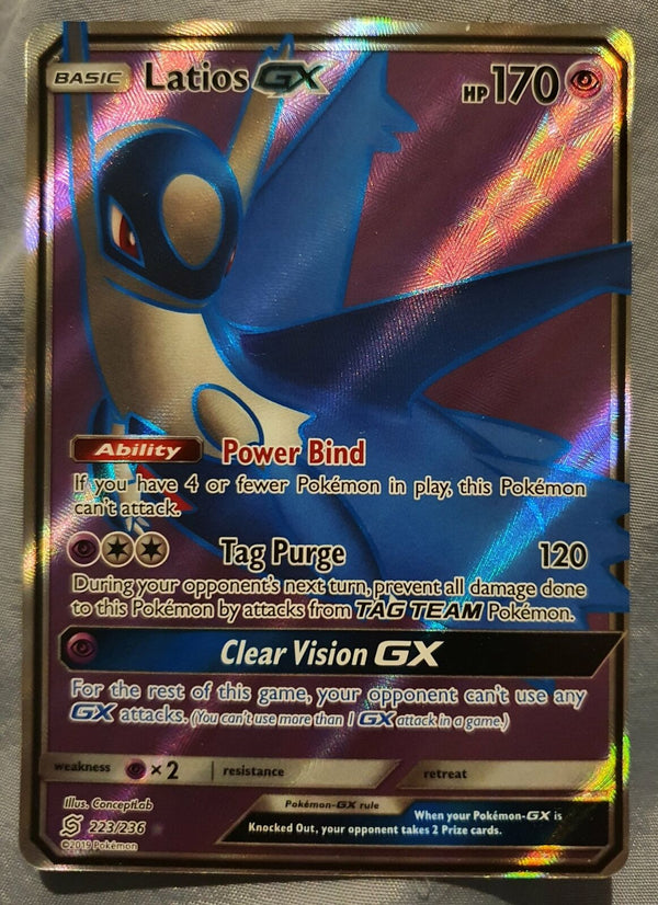 Pokemon - Latios GX *Ultra Rare* Unified Minds 223/236 (NM)