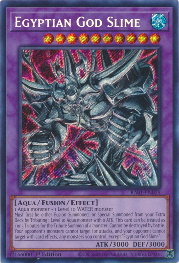 Yugioh - Egyptian God Slime *Select Rarity* RA01-EN029 (NM)