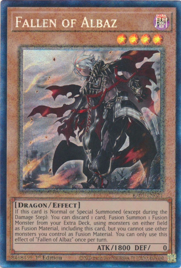 Yugioh - Fallen of Albaz *Select Rarity* RA01-EN021 (NM)