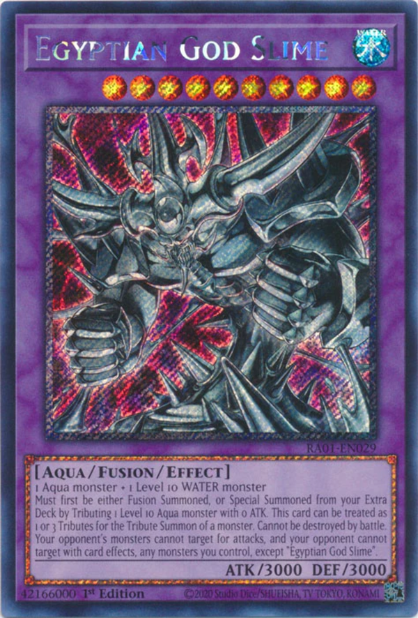 Yugioh - Egyptian God Slime *Select Rarity* RA01-EN029 (NM)