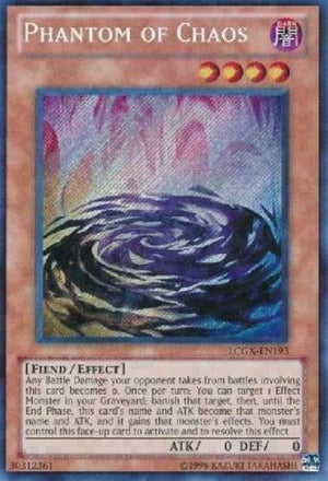 Yugioh Card - Phantom of Chaos *Secret Rare* LCGX-EN193 (NM)