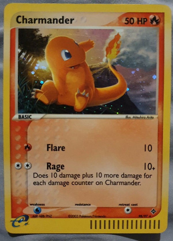 Pokemon - Charmander *Secret Rare* EX Dragon 98/97 (NM)