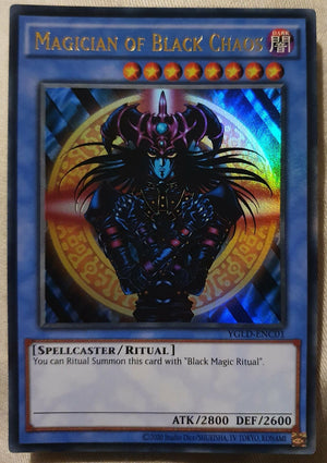 Yugioh - Magician of Black Chaos *Ultra Rare* YGLD-ENC01 (NM/M)