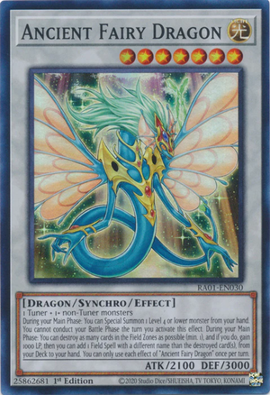 Yugioh - Ancient Fairy Dragon *Select Rarity* RA01-EN030 (NM)