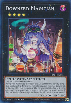 Yugioh - Downerd Magician *Select Rarity* RA01-EN035 (NM)