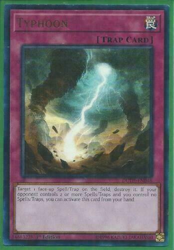 Yugioh Card - Typhoon *Ultra Rare* DUDE-EN046 (NM)