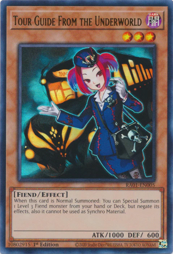 Yugioh - Tour Guide From the Underworld *Select Your Rarity* RA01-EN005 (NM)