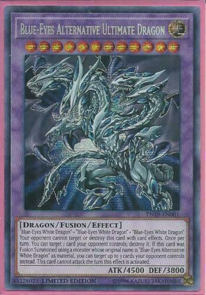 Yugioh - Blue-Eyes Alternative Ultimate Dragon *Prismatic SCR* TN19-EN001 (NM)