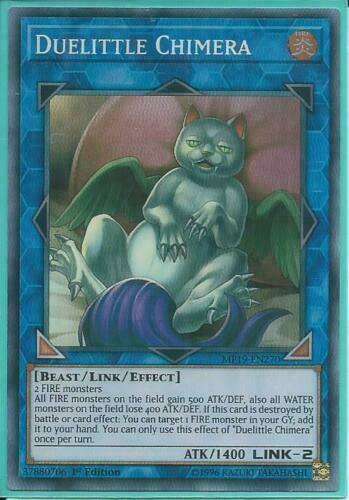 Yugioh Card - Duelittle Chimera *Super Rare* MP19-EN270 (NM)