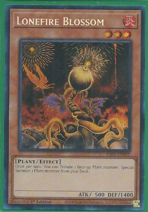 Yugioh - Lonefire Blossom *Select Your Rarity* RA01-EN002 (NM)