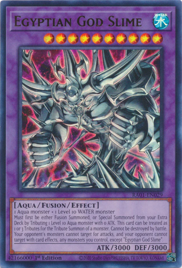 Yugioh - Egyptian God Slime *Select Rarity* RA01-EN029 (NM)