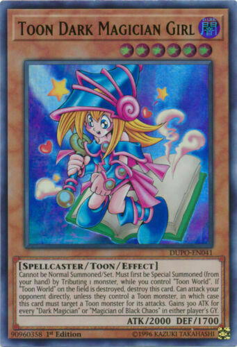 Yugioh - Toon Dark Magician Girl *Ultra Rare* DUPO-EN041 (NM)