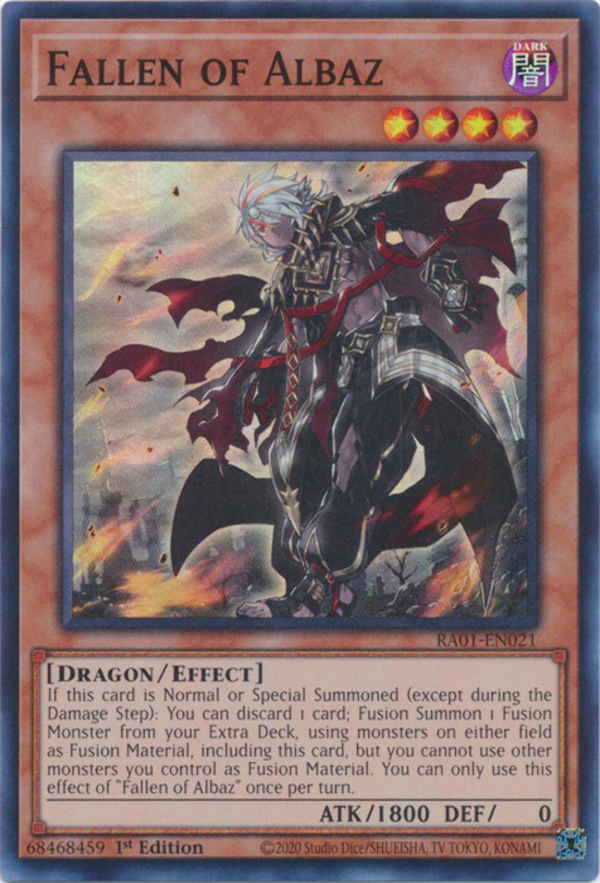 Yugioh - Fallen of Albaz *Select Rarity* RA01-EN021 (NM)