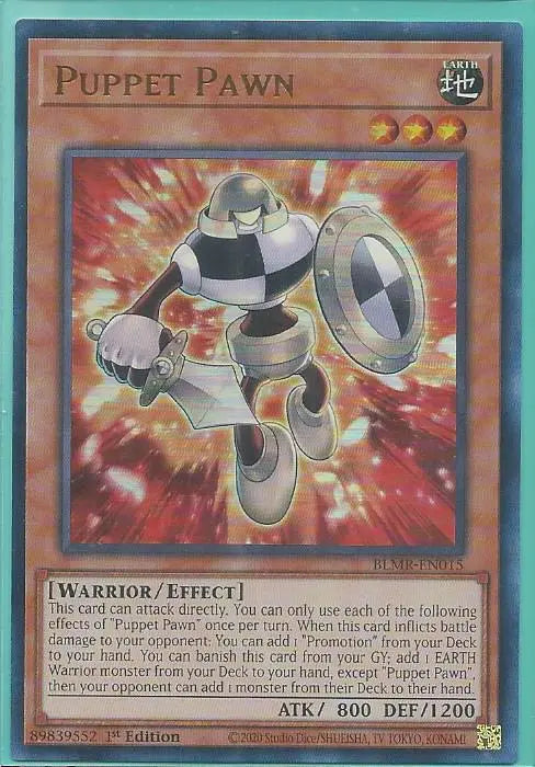 Yugioh - Puppet Pawn *Ultra Rare* BLMR-EN015 (NM/M)