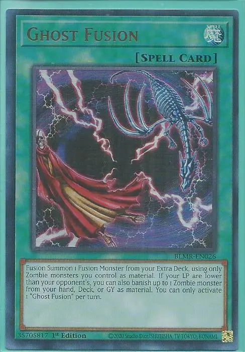 Yugioh - Ghost Fusion *Ultra Rare* BLMR-EN026 (NM/M)