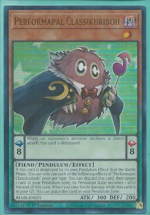 Yugioh - Performapal Classikuriboh *Ultra Rare* BLMR-EN031 (NM/M)