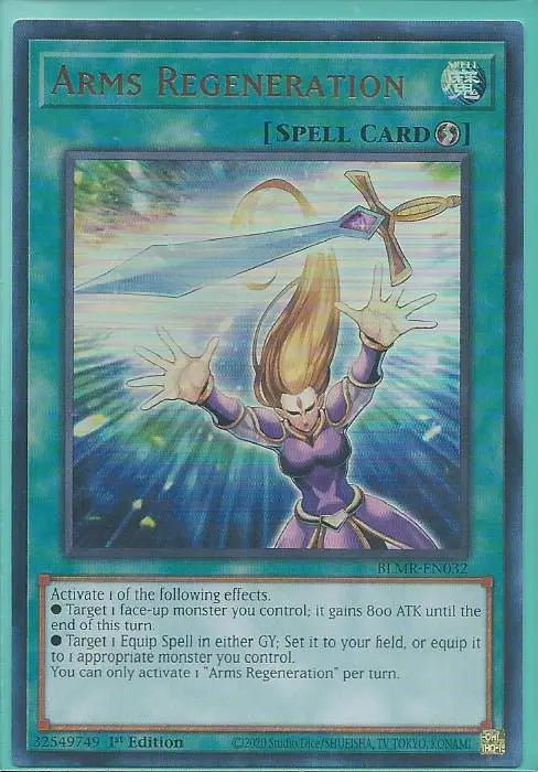 Yugioh - Arms Regeneration *Ultra Rare* BLMR-EN032 (NM/M)