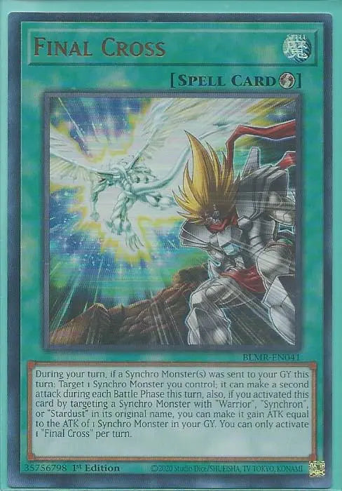 Yugioh - Final Cross *Ultra Rare* BLMR-EN041 (NM/M)